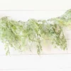73” Frosted Fern Cone Garland