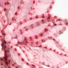 30" Giant Candy Snow Glitter Poinsettia Stem - Pink/Red