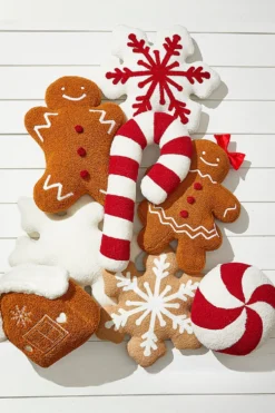 Gingerbread Man Pillow 18" x 13"