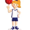 Girl Basketball Player Personalizable Ornament