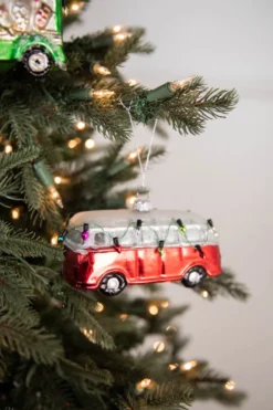 5” Glass Automobile Ornament