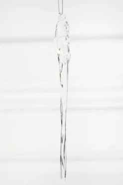 Glass Icicle Ornament