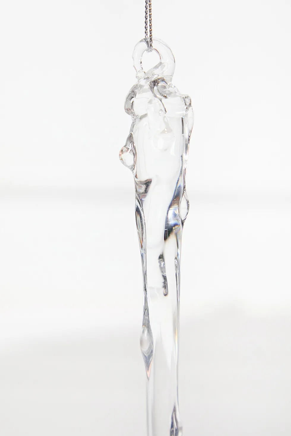 Glass Icicle Ornament
