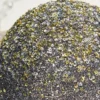 6" Glitter Hanger Ball - Charcoal