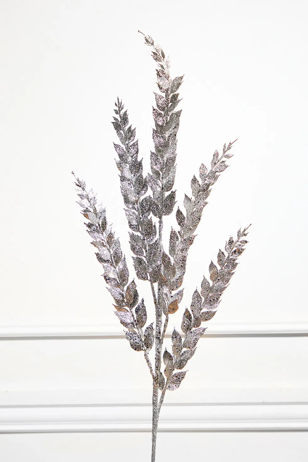 34.5" Glitter Ruscus Branch