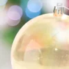 4" Gold Iridescent Ball Ornament