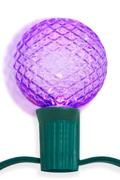 G50 Wonderful LED SMD Bulb (25 bulbs/bag) - Faceted, Purple