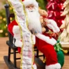 15" Holiday Santa Figurine