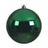 8" Holly Green Shatterproof Ornament