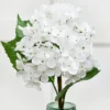 22" Hydrangea Spray - White