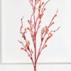 42” Jeweled Bead Branch Spray - Red