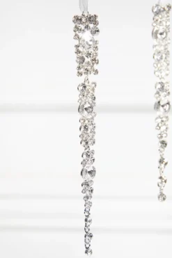 Jewel Icicle Ornaments - Set of 2