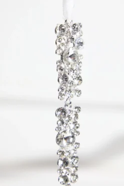 Jewel Icicle Ornaments - Set of 2