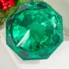 4"-5" Jewel Ornament - Green