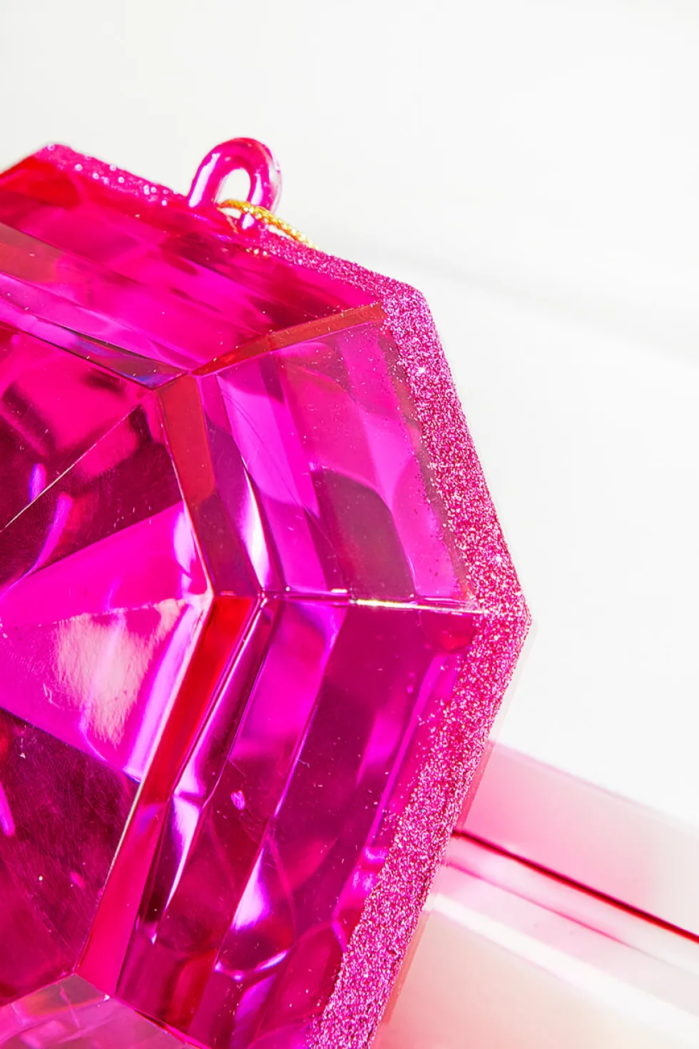 6" Jewel Ornaments - Pink