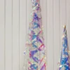 LED Iridescent Trees (Battery Operated) - Set of 2