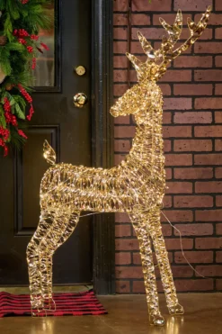 4.3' LED Standing Reindeer - 960L