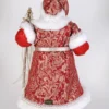 Lighted Red Couture Santa