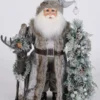 Lighted Snow Covered Wilderness Santa