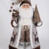 Lighted Winter Woods Santa