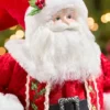 18" "Merry Kissmas" Standing Santa