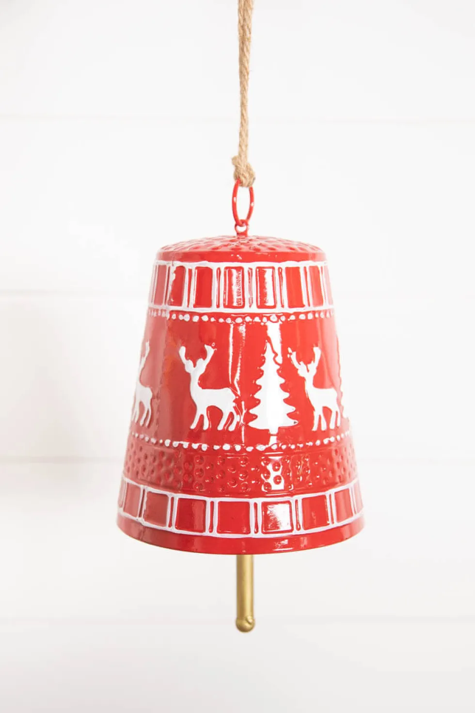 10” Metal Christmas Bell
