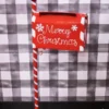 49.2” Metal Holiday Mail Box with Solar Light Lantern