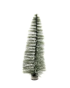 18" Mini Flocked Tree