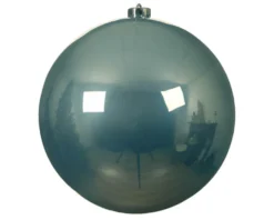 5.5" Misty Blue Shatterproof Ornament