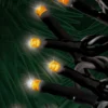 3mm Twinkle Orange 100 LED Micro Light Set