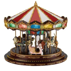 15" Mr. Christmas Marquee Deluxe Carousel