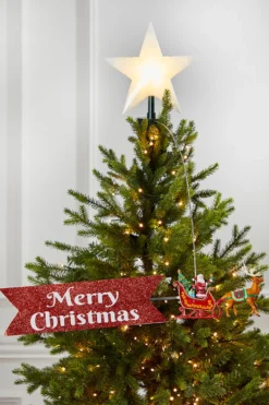 Mr. Christmas Santa's Sleigh Tree Topper