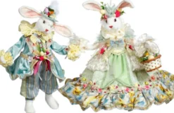 23" - 24" Mr & Mrs Peter Rabbit, Set of 2 - Mark Roberts