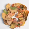 8" Multicolor Fall Leaves Candle Ring