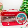 10" North Pole Radio Red