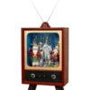 23" Old Fashioned TV with Elves - Mark Roberts