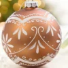 4" - 6" Ornate Gingerbread Glass Ornament
