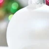 6" Pearl Iridescent Ball Ornament