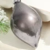 4" - 6" Pewter Glass Finial and Ball Ornaments