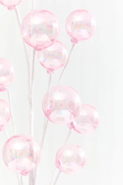 28" Pink Bubble Spray