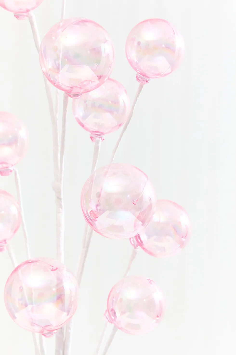 28" Pink Bubble Spray