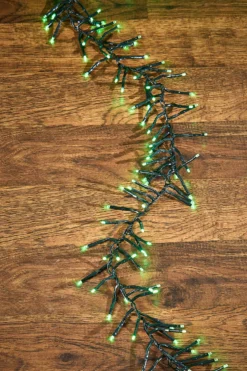 53' Platinum Elite Cluster Lights - 1560L Green (Green Cord)