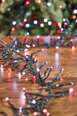 53' Platinum Elite Cluster Lights - 1560L Cool White & Red (Green Cord)