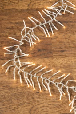 25' Platinum Elite Cluster Lights - 760L Warm White (Clear Cord)