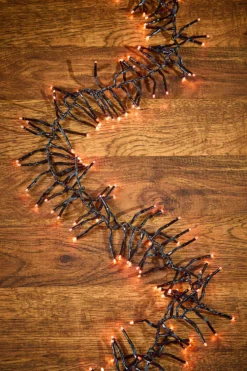 12.5' Platinum Elite Cluster Lights - 380L Orange (Black Cord)