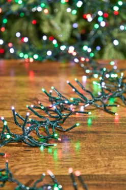53' Platinum Elite Cluster Lights - 1560L Cool White, Red & Green (Green Cord)