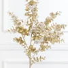26" Platinum Snowy Boxwood Spray