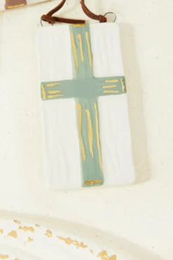 Raised Cross Ornament