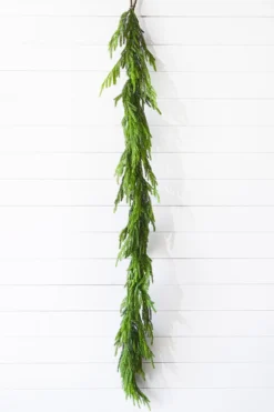 72” Real Touch Norfolk Pine Garland