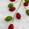 28” Red and Green Lightbulb Stem